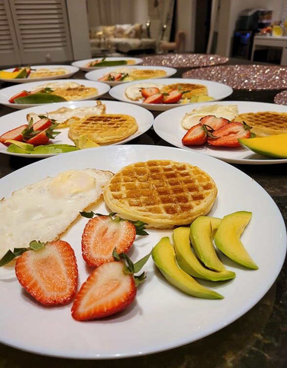 Recovery house in miami | delicious food | prepared with nutrition that your body needs